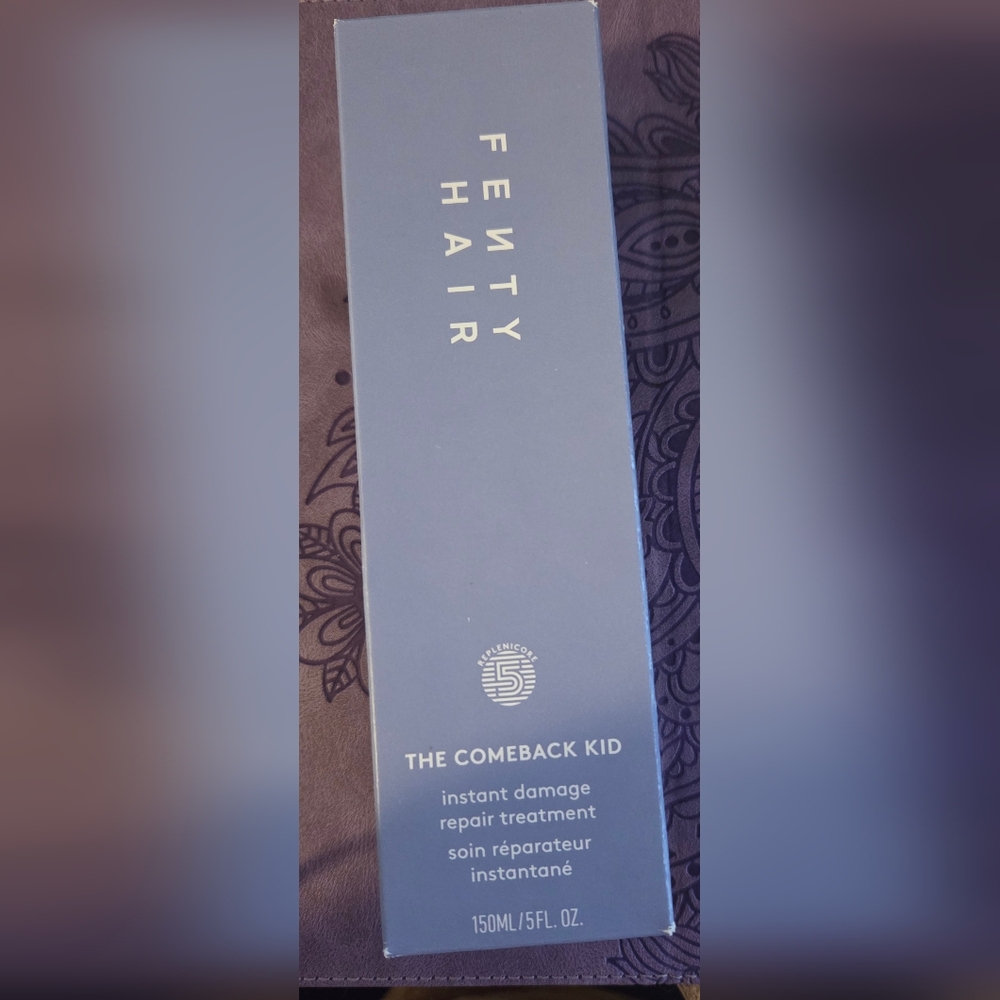 Fenty Beauty Hair The Comeback Kid - Slate Blue Packaging